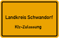 Zulassungstelle Landkreis Schwandorf